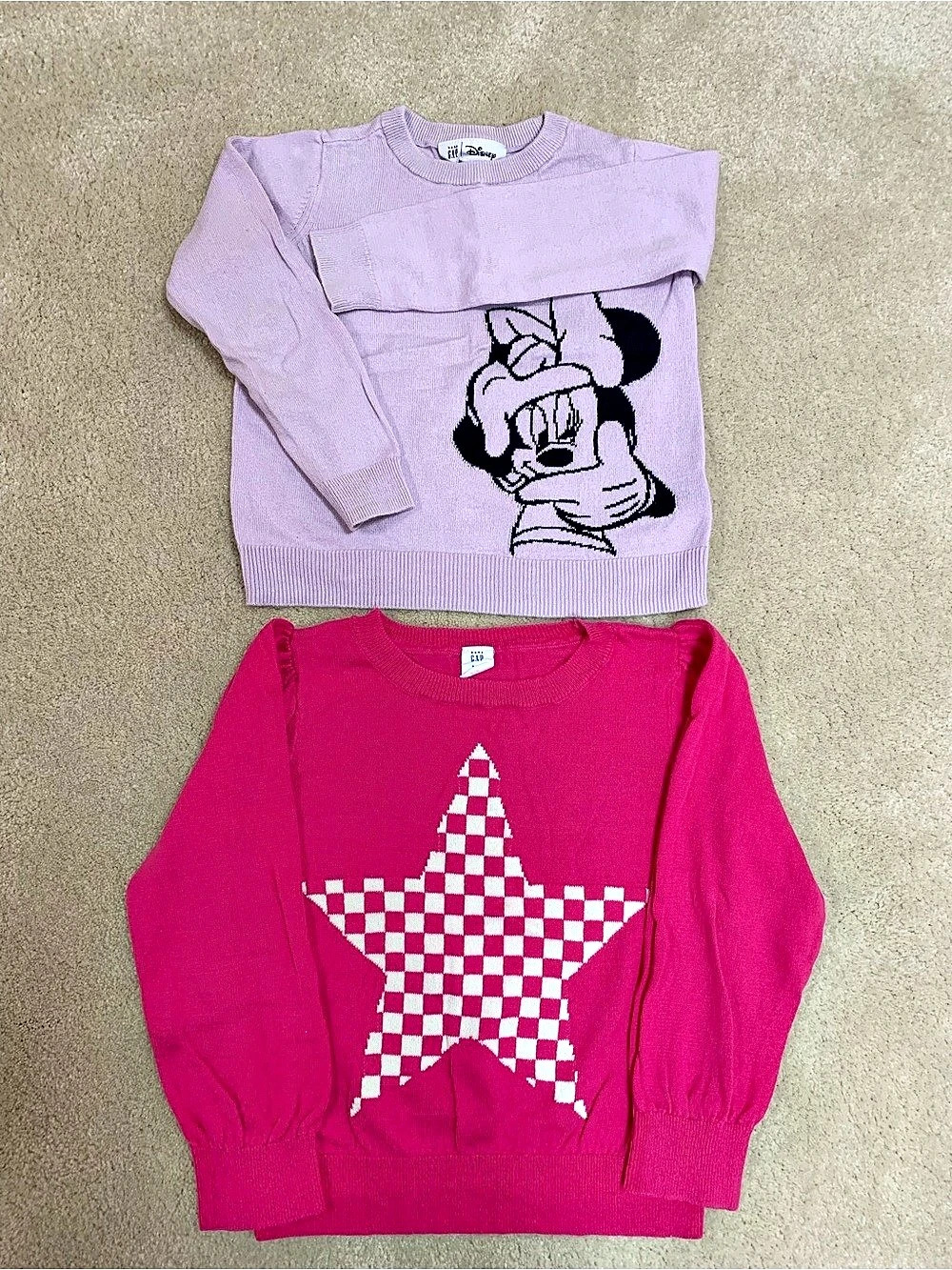 Gap Girls Size 5 Sweater Bundle Pink Purple
